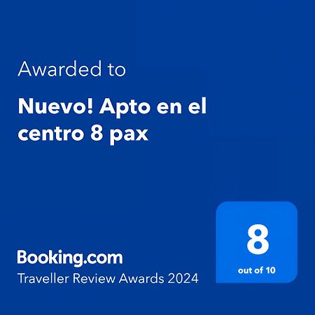 Nuevo! Pisazo En El Centro Para 8 Personas 桑坦德 外观 照片